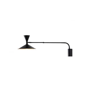 Swing Arm Wall Lamp - Industrial Plug In Sconce
