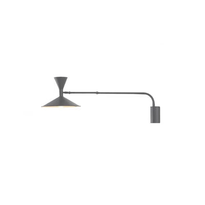Swing Arm Wall Lamp - Industrial Plug In Sconce