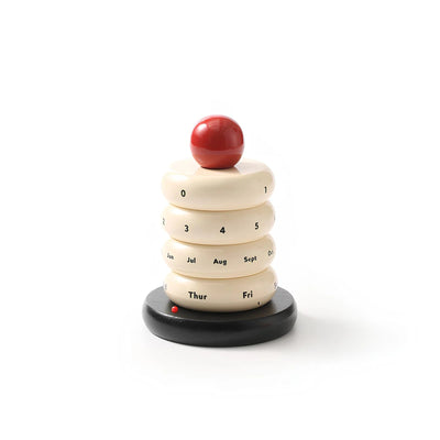 sculptural desk calendar