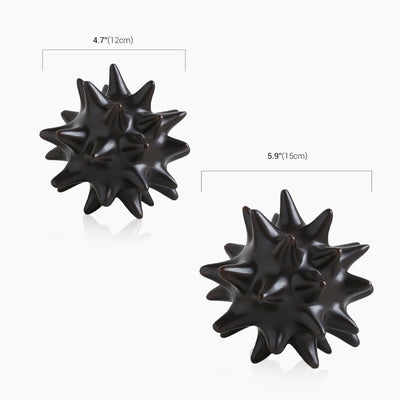 Sea Urchin Ornament - Handcrafted Ceramic Art