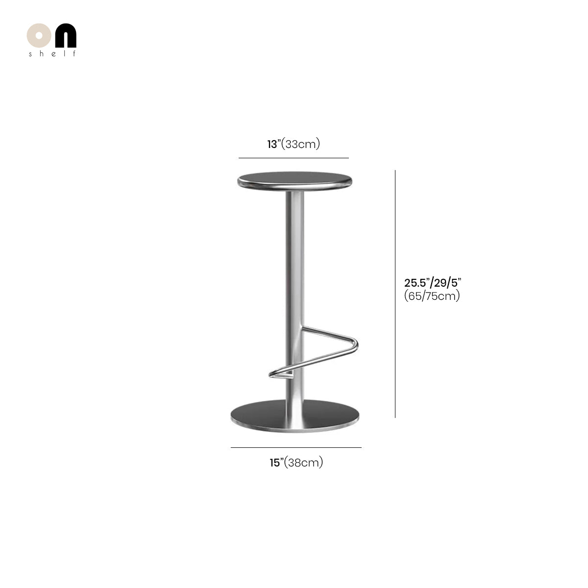 Color Metal Bar Stool - Modern Kitchen Seating