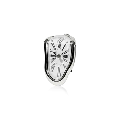 Salvador Dali Melting Clock | Surrealist Silent Desk Clock