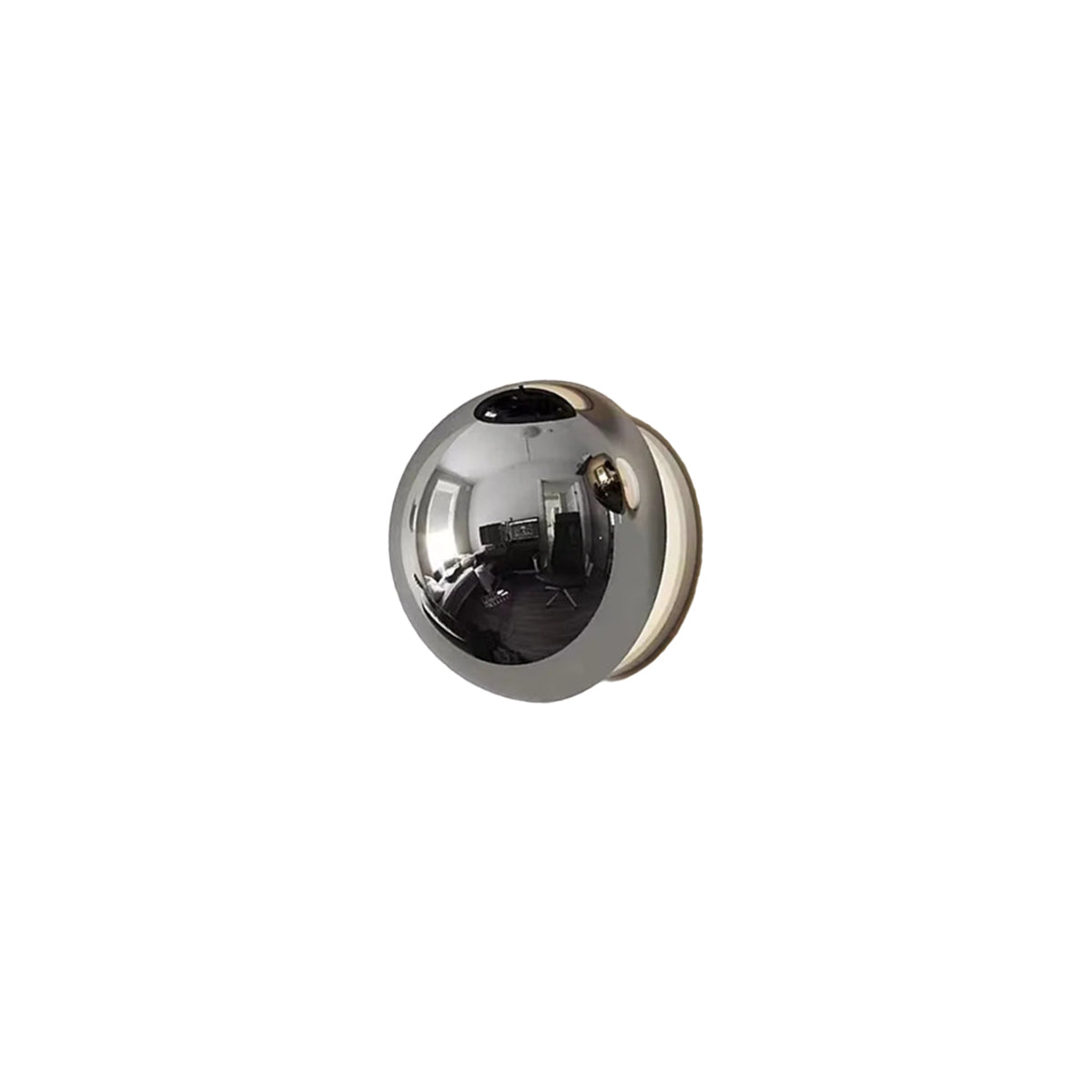 Minimalist Metal Wall Lamp - Nordichome Modern Dome Light Fixture