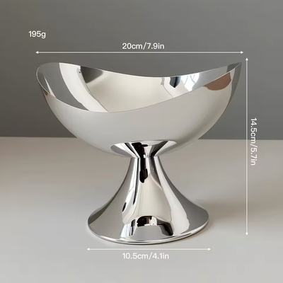 silver home decor tray
