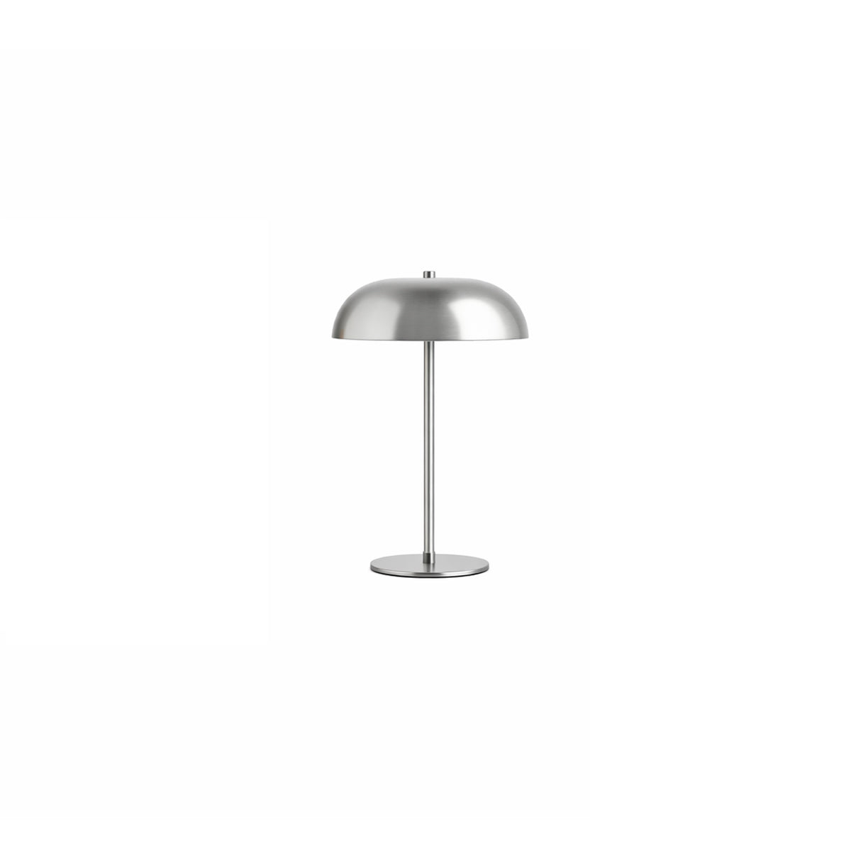 Cordless Metal Table Lamp | Portable Industrial LED Light