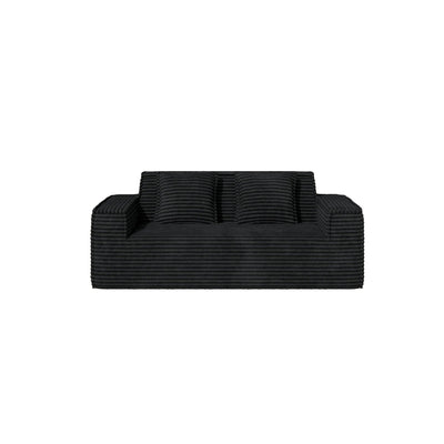 Cloud Foam Loveseat | Plush Sherpa Sofa Seat