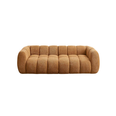Bouclé Cloud Sofa - Upholstered Tufted Lounge Couch