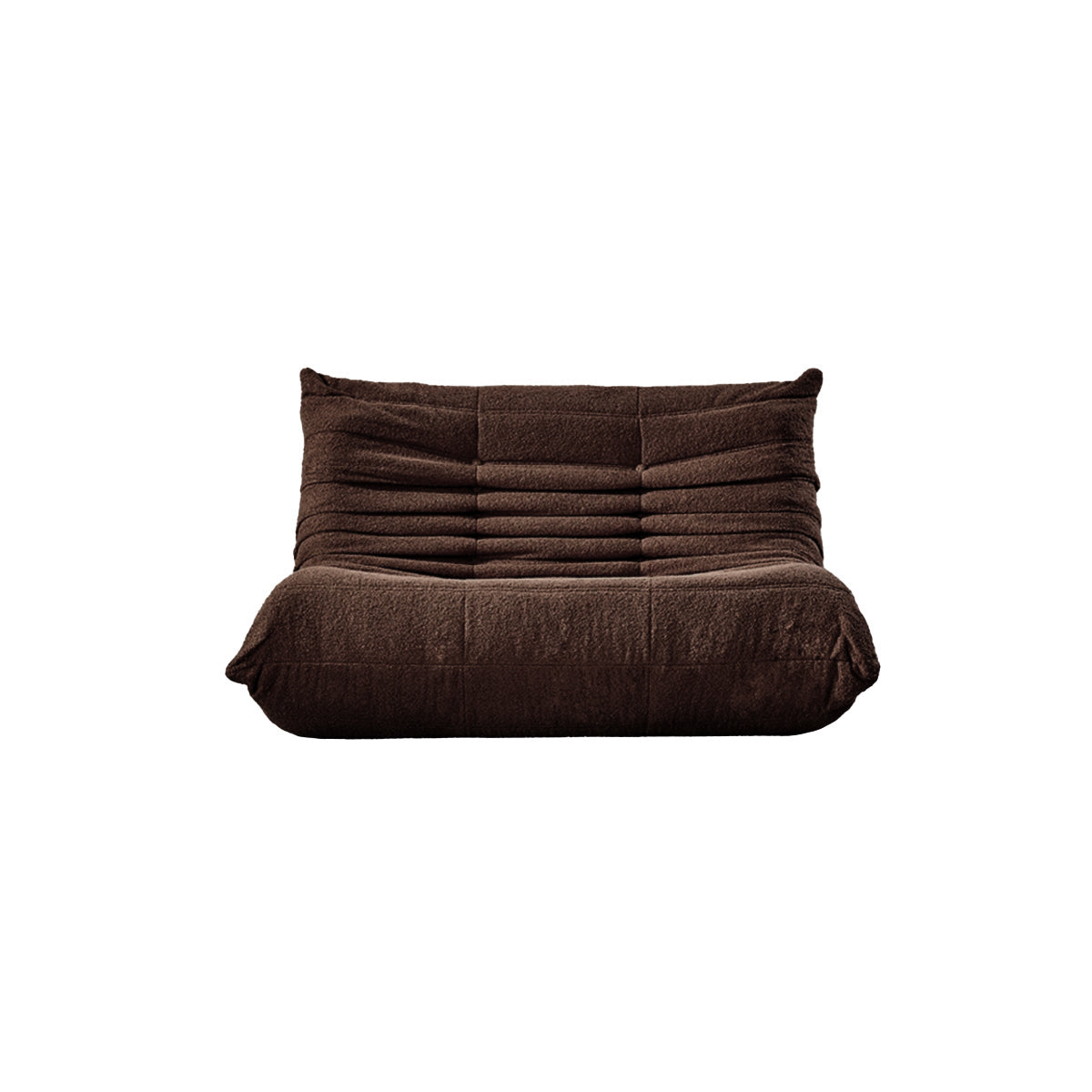 Teddy Velvet Sofa - Two-Seater Foam Loveseat