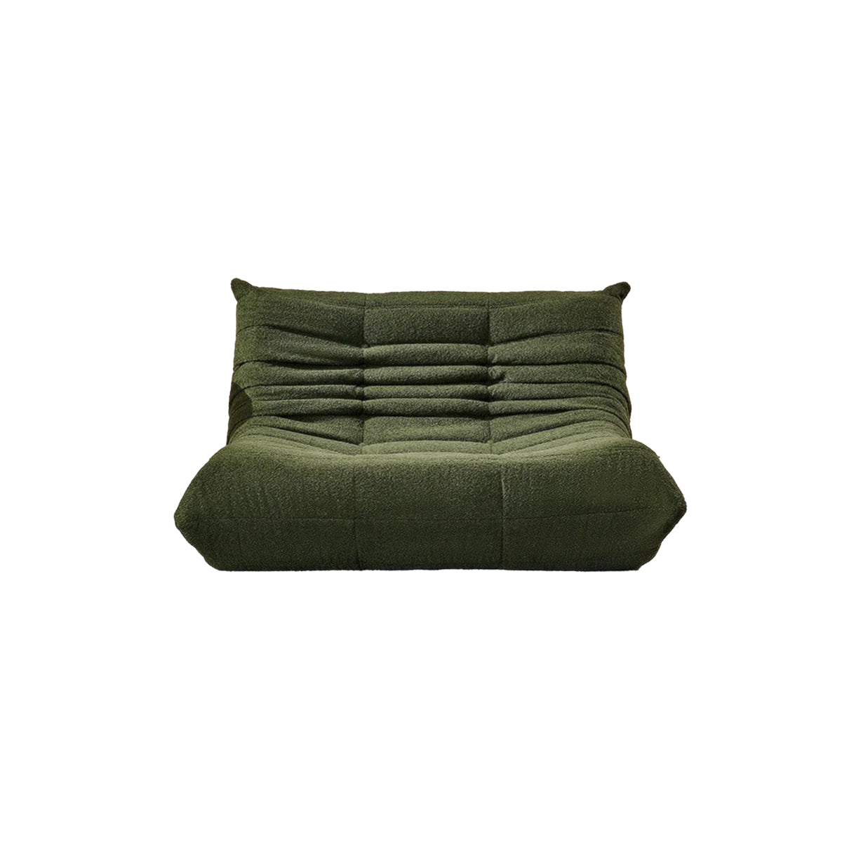 Teddy Velvet Sofa - Two-Seater Foam Loveseat