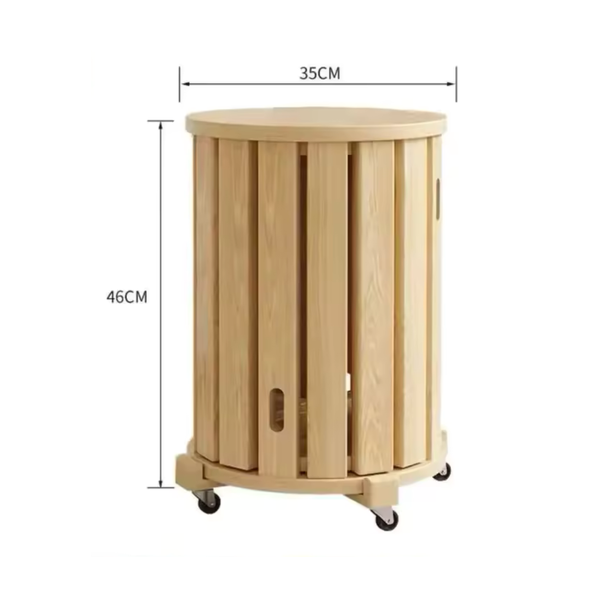 stackable wooden seating set for minimalist home decor