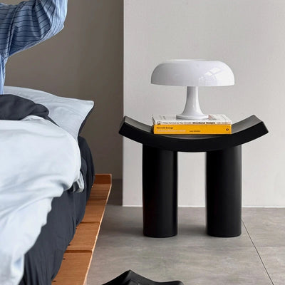 Modrn Color Accent ABS Stool back view highlighting silhouette and design