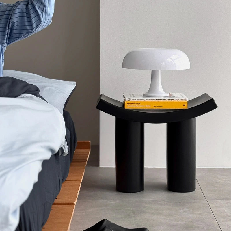 Modrn Color Accent ABS Stool back view highlighting silhouette and design