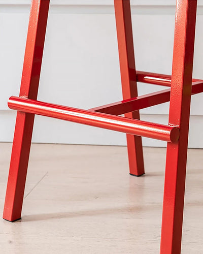 saddle seat counter stool size reference photo next to kitchen counter