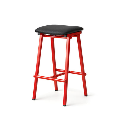 PERCH | Saddle Seat Metal Bar Stool