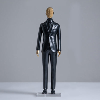 Male Model Statue - Handcrafted Resin Art Figure