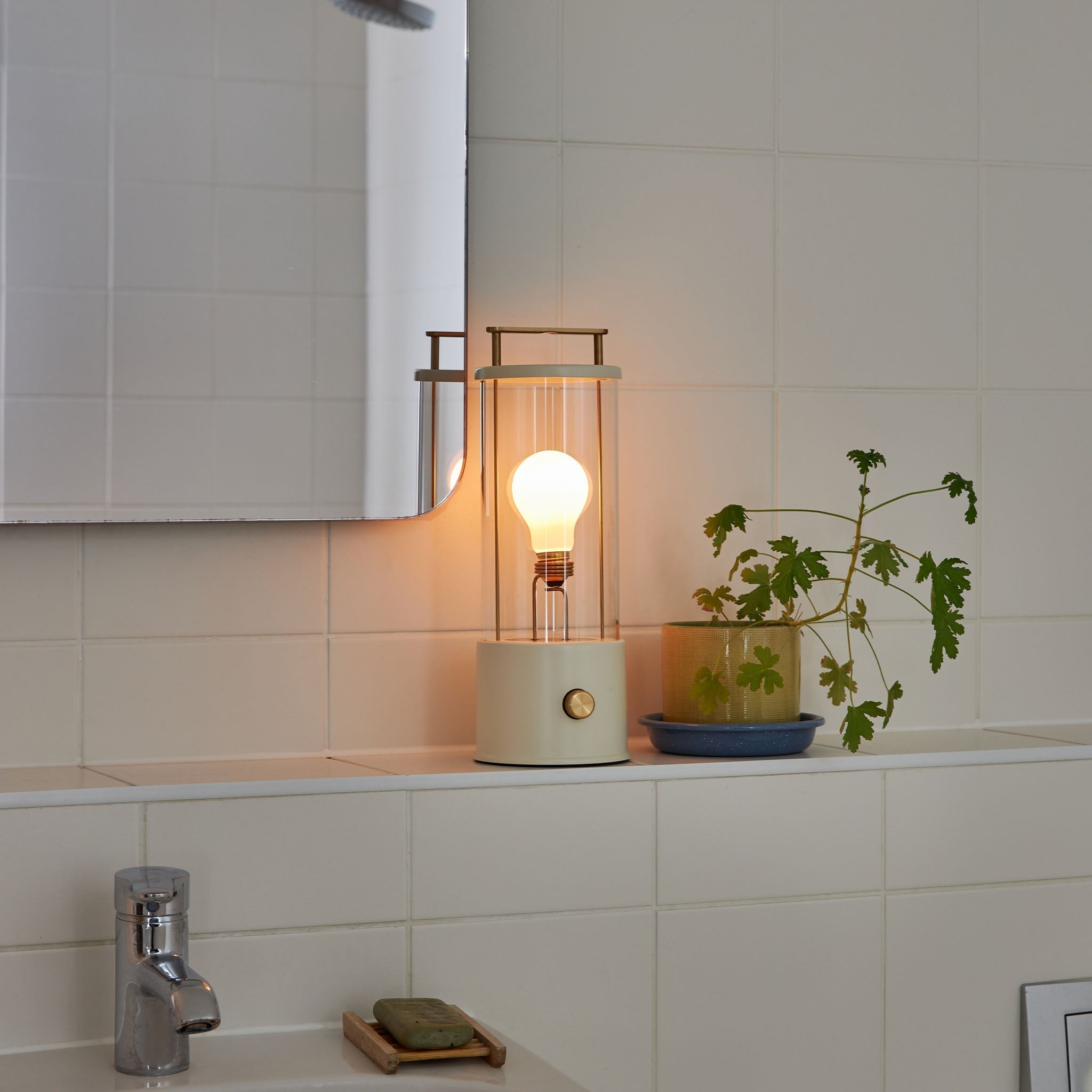 Portable Table Lamp - Cordless Rechargeable Warm Dimmable Light