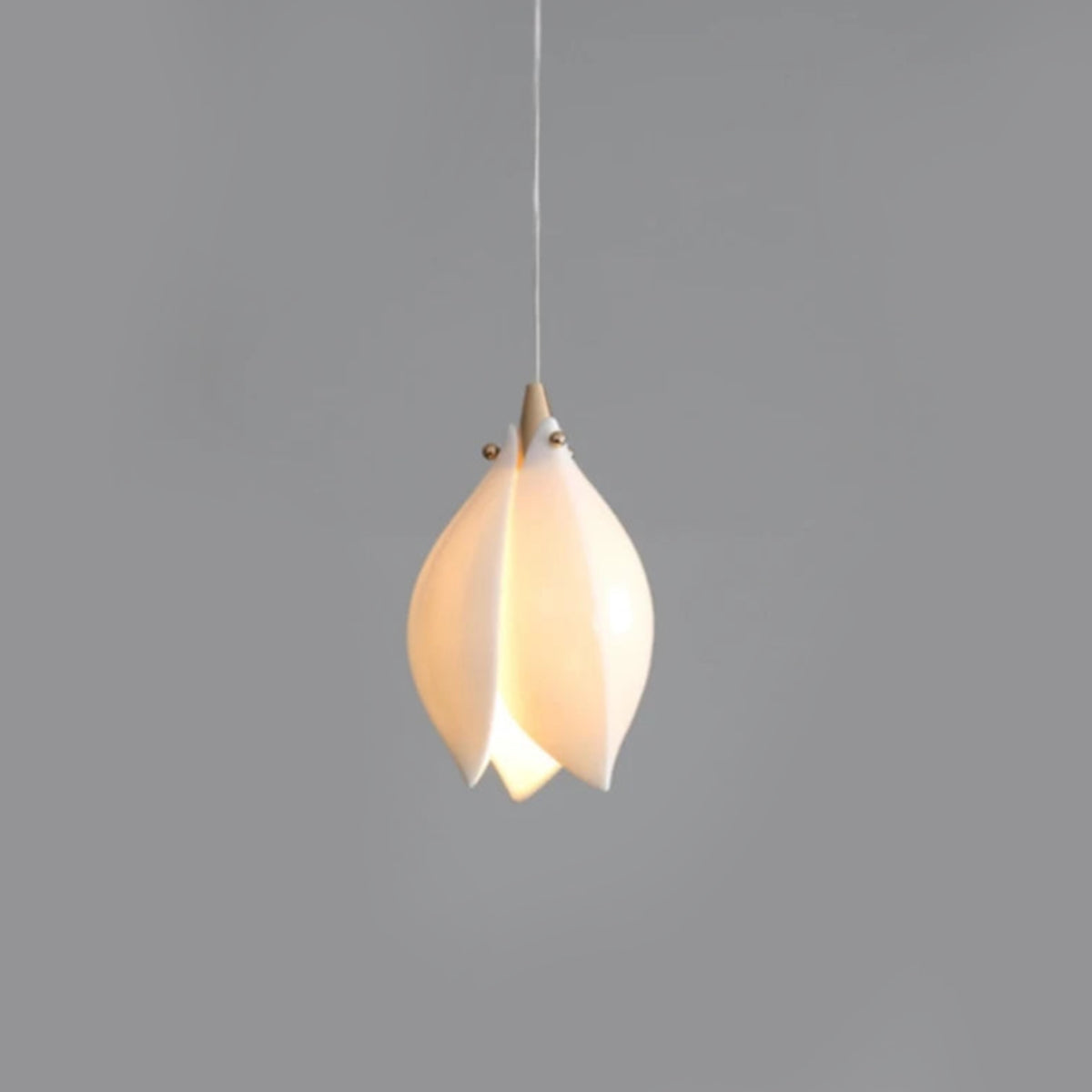 White Magnolia Chandelier | Elegant Ceramic Jade Fixture