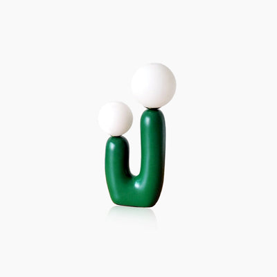 Organic Twin Ball Lamp – Modern Table Lighting