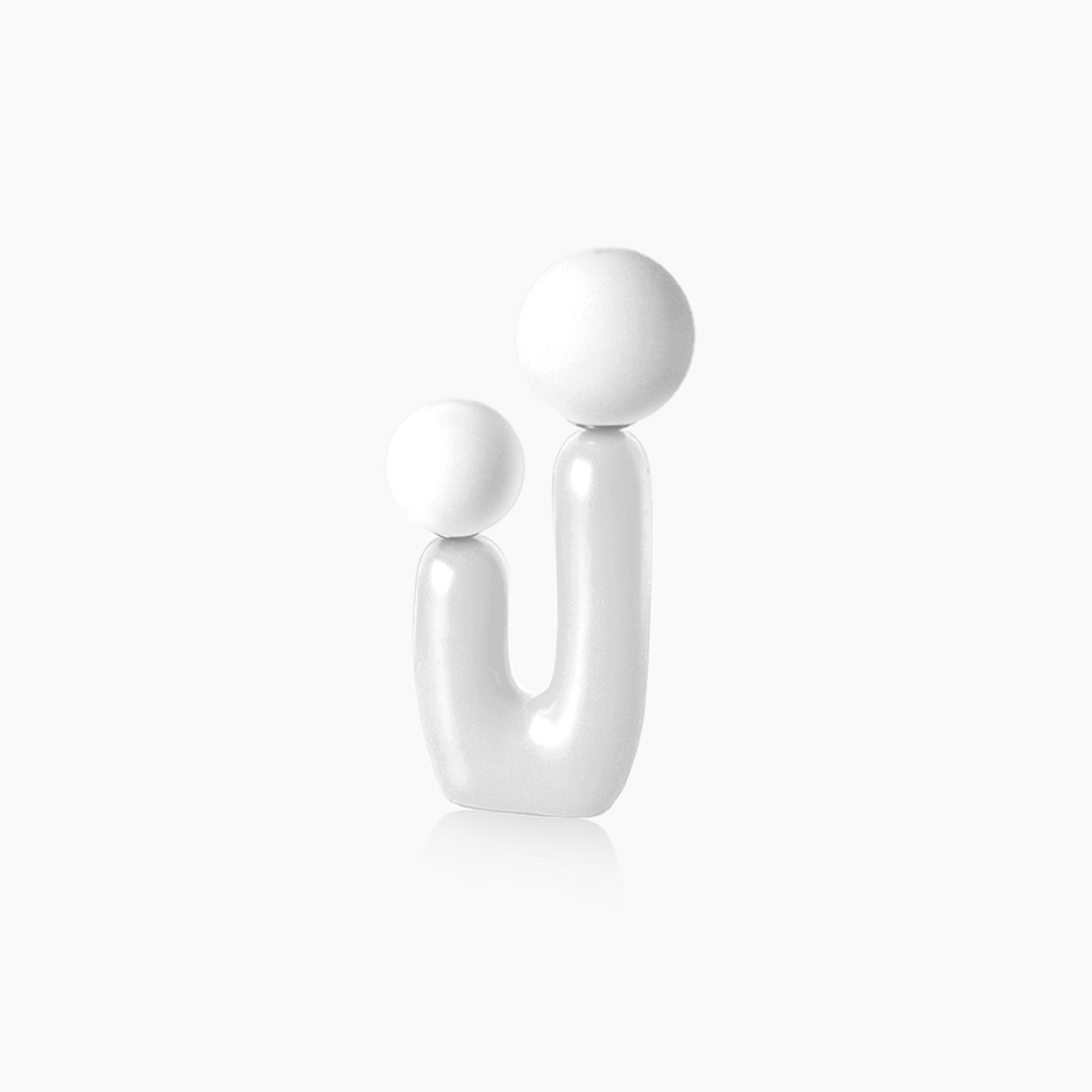 Organic Twin Ball Lamp – Modern Table Lighting