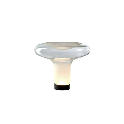 Glass Mushroom Lamp – Minimalist Table Lamp with Warm White Light