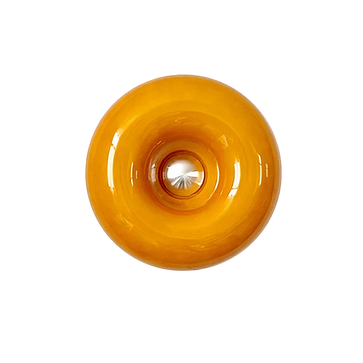 Bauhaus Glass Lamp - Modern Retro Multipurpose Lighting - front view product photo