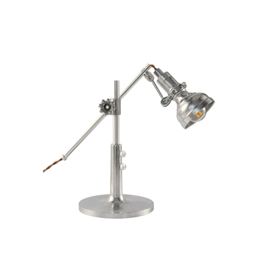 vintage chrome clip on desk lamp