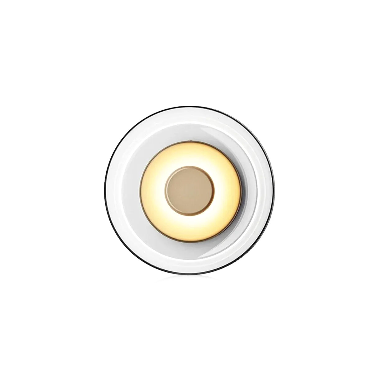 Glass Bowl Wall Lamp | Minimalist Warm White Wall Light