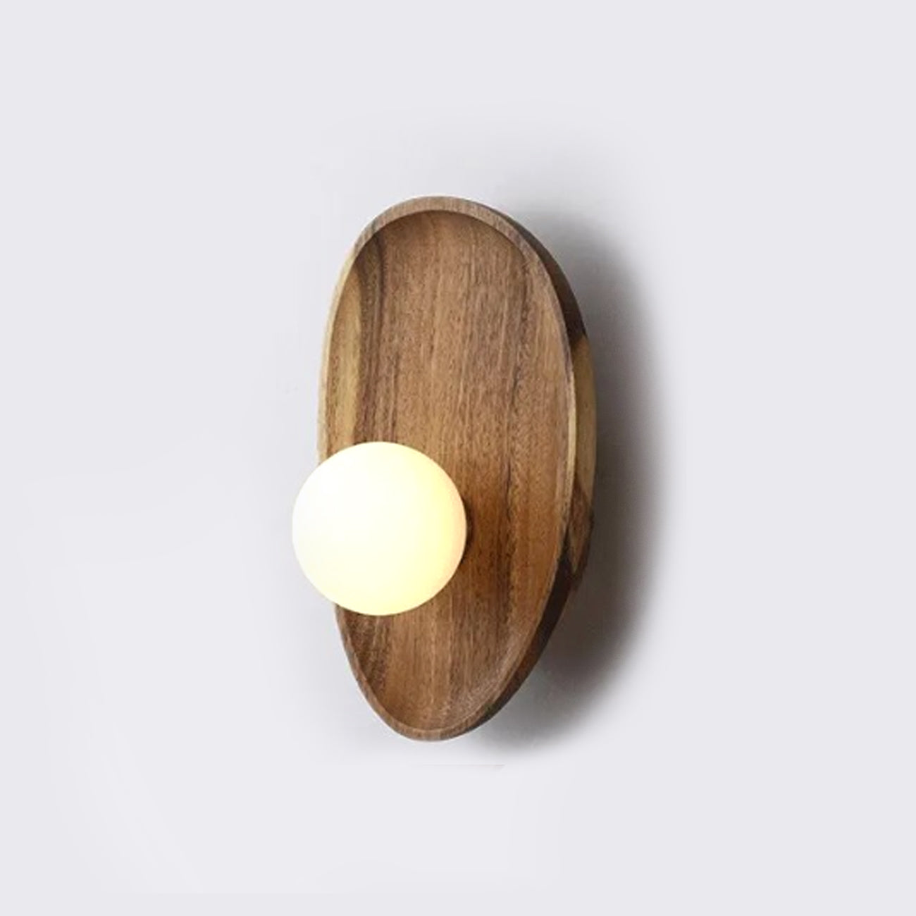 Japanese Wooden Wall Lamp | Traditional Solid Wood Lighting