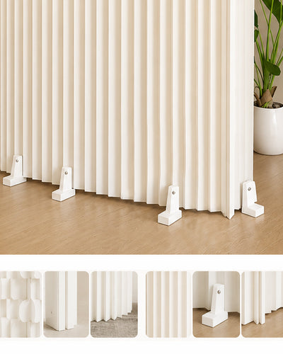 Room divider size reference in a living space