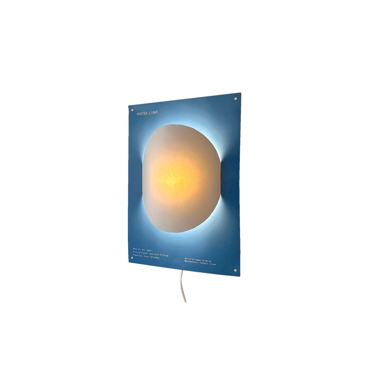 Poster Light Lamp - Artistic Wall Atmosphere Lamp