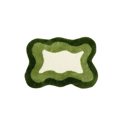 Abstract Gradient Rug - Modern Area Rug with Bold Color