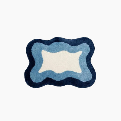 Abstract Gradient Rug - Modern Area Rug with Bold Color
