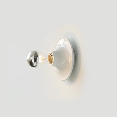 Industrial Wall Ceiling Lamp - Vintage Metal Frame Light
