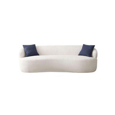 3-Seat Lounge Sofa | Modern Living Room Couch With Pillows