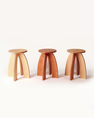 round top wood accent table size reference photo next to everyday objects