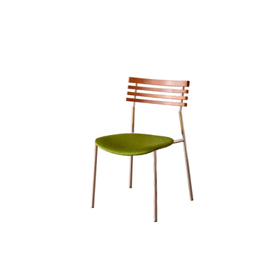Mid Century Dining Chair - Sculpted Wood Backrest