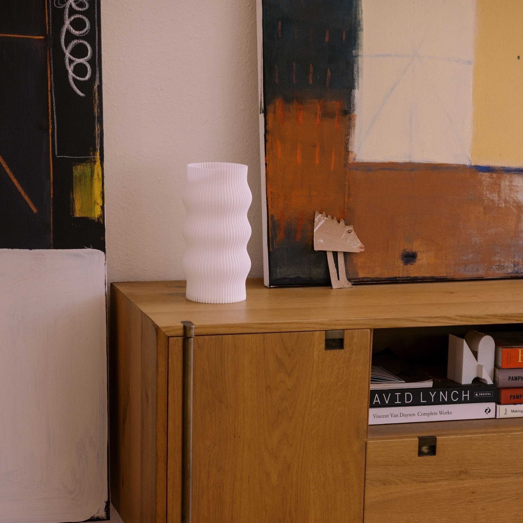 Wub Table Lamp – Modern 3D Printed Lamp with Smart Bulb Compatibility