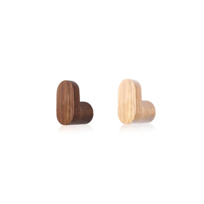Wooden Hook Hanger - Multi Purpose Wall Hook