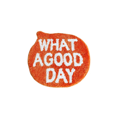 Hand Crafted Mat – Everyday Good Day Polyester Rug